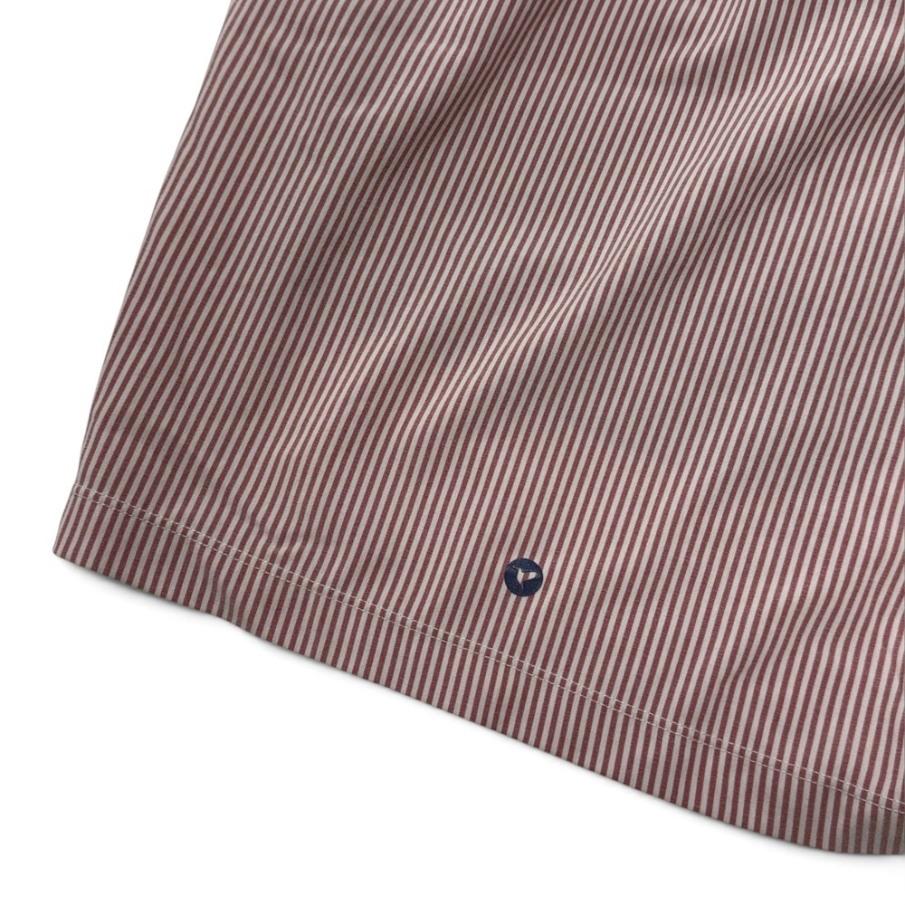 Birddogs Mens XXL Pinstripe Gym Shorts Red White Blue Stars Built-in Liner - Picture 4 of 9